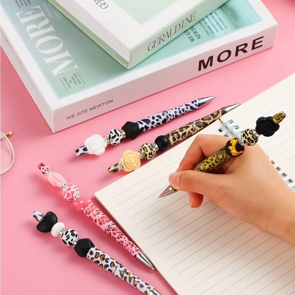 One 2 pc set Handmade Refillable Theme Pens - Picture 6 of 15